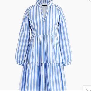 J Crew Tiered Mini Dress